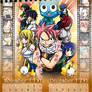 2012 FT Calendar --Nov. Dec.--fairy tail members