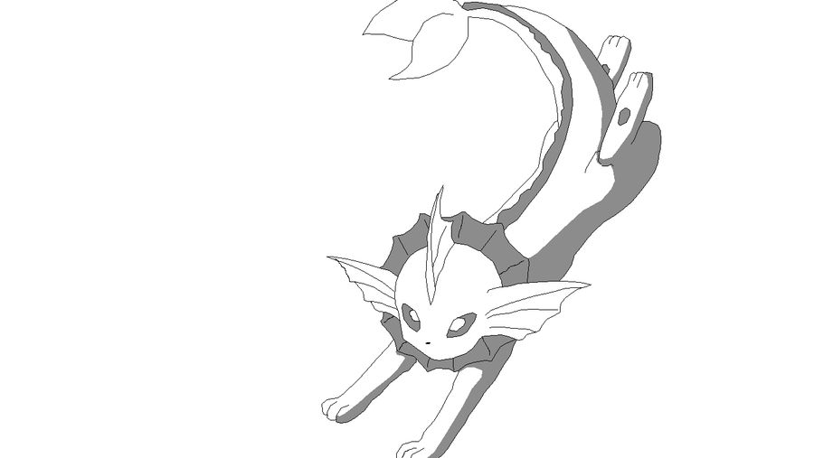 Vaporeon diving deep Base