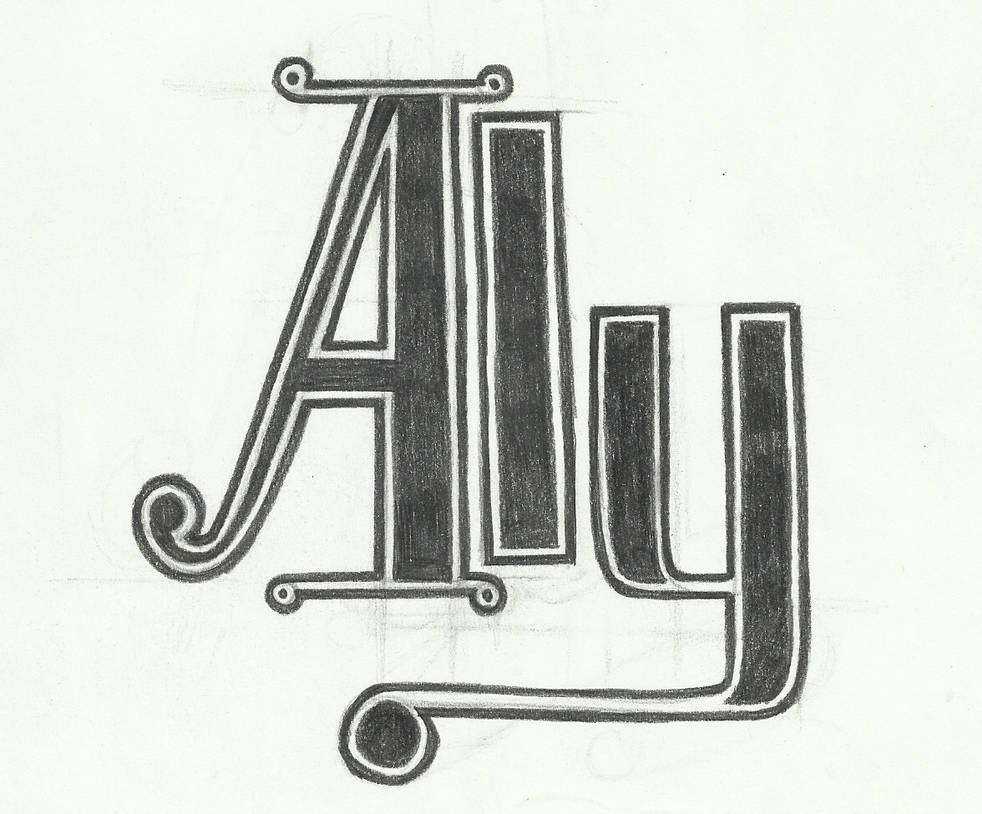 Aly Letters Aly in letters by strange-bunny on DeviantArt