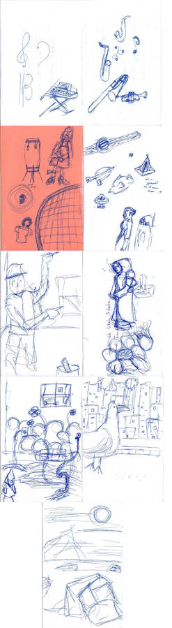 Brandon Jazz Festival sketchdump