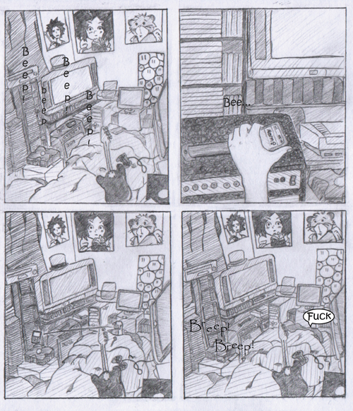 Day job - page 01 by 5qu33