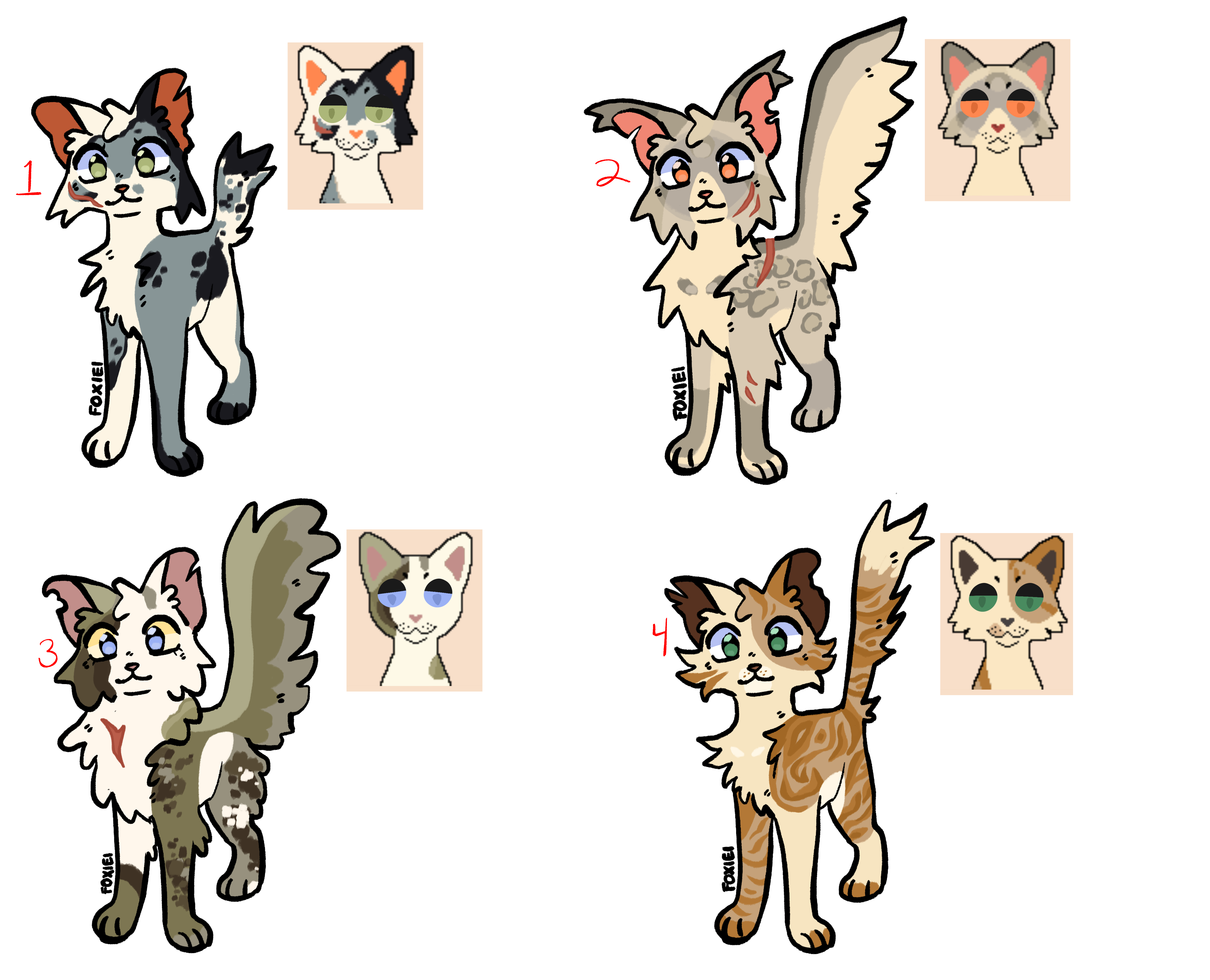 Warrior Cat Generator OTA 1, 2/4 open