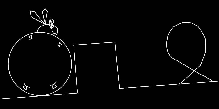 Vib ribbon inflated by Nunext on DeviantArt