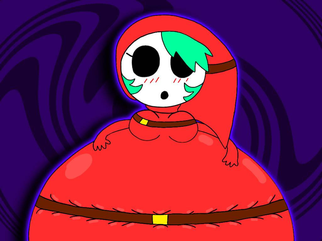 Shy Gal's magic inflation by Nunext on DeviantArt