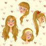 Honey Lemon hairstyles