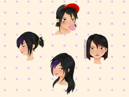 GoGo Tomago Hairstyles