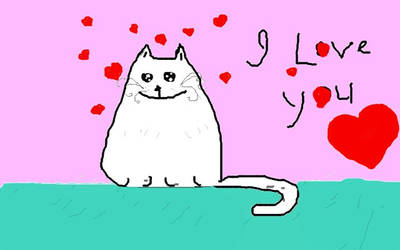 Cat in love))) by armida222