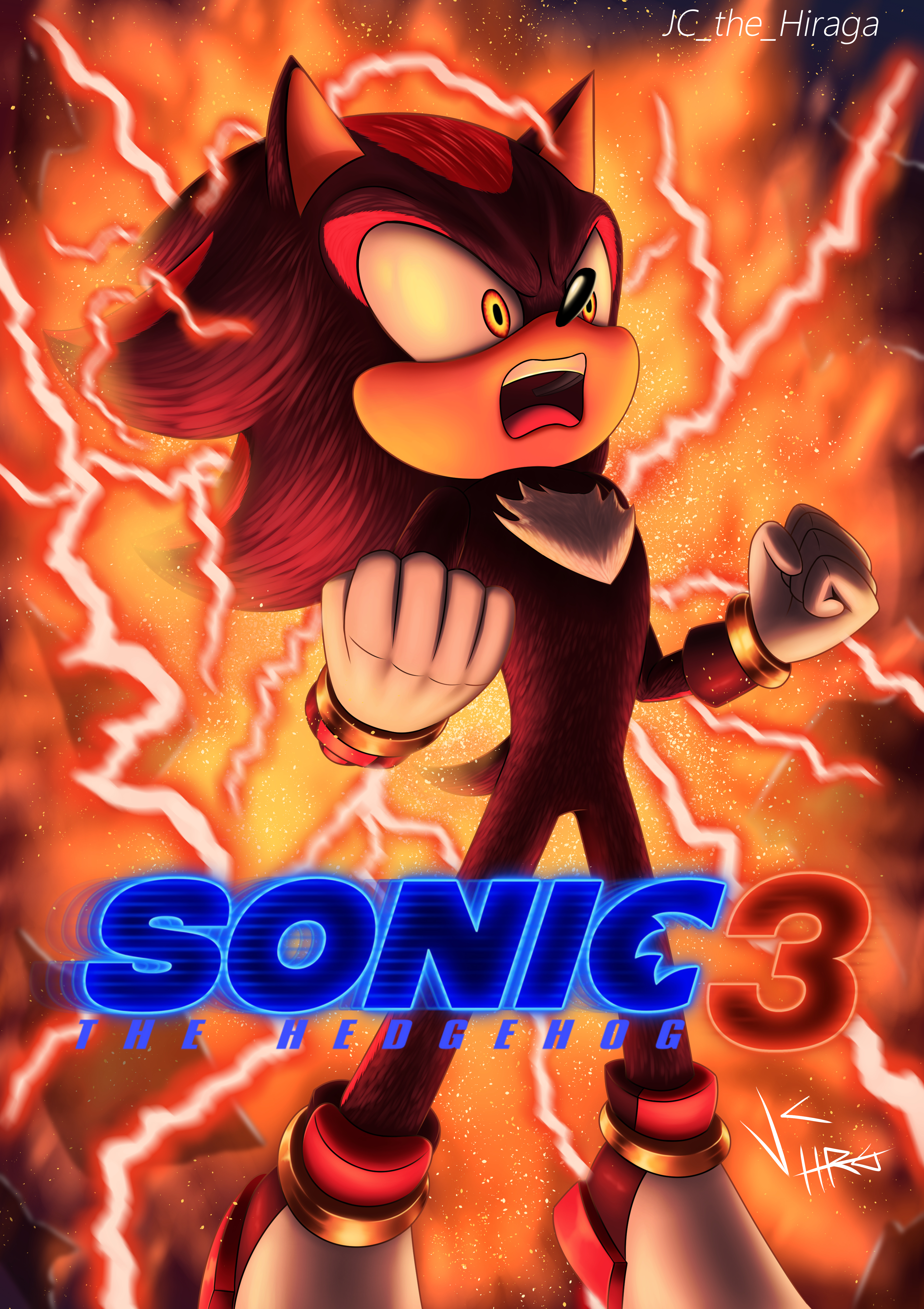 Shadow's Shadow the Hedgehog - Sonic 3 Fan poster by JCHrg on DeviantArt