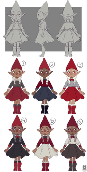 [I en Skov] Nisse Girl concepts