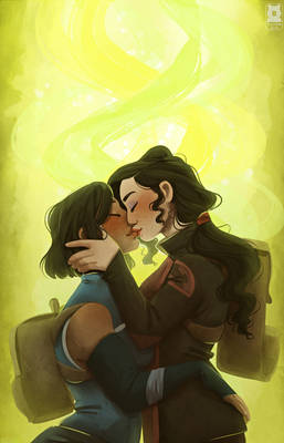 [LOK] Korrasami 4 Femslash FEB