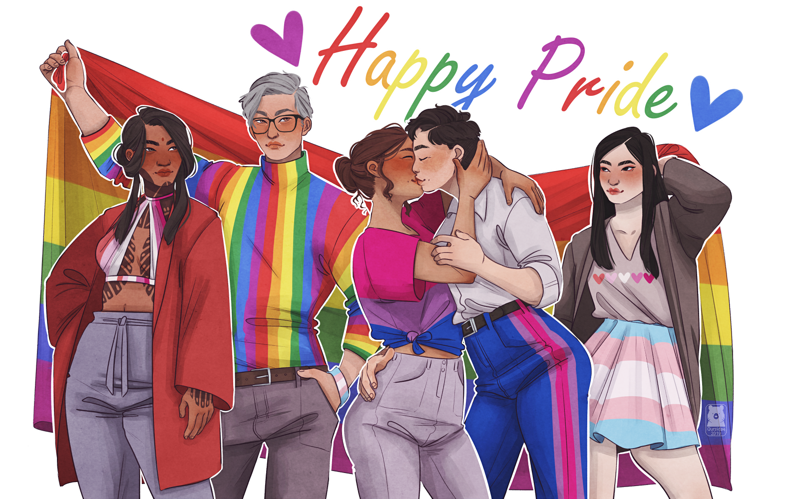 OCs Pride Month 2k19.