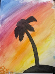 Palm Sunset