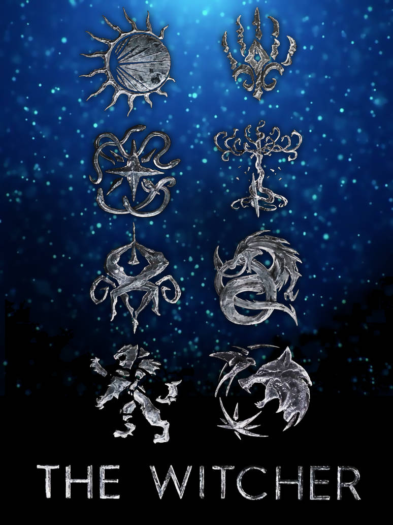 Witcher Raffle Icon The Witcher symbols by JamesBlade on DeviantArt