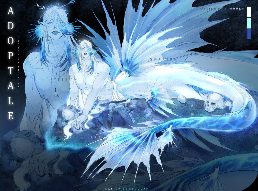 Merman adoptable by stuuurn on DeviantArt