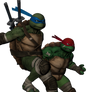 X3b4 Updoot Leo y Raph