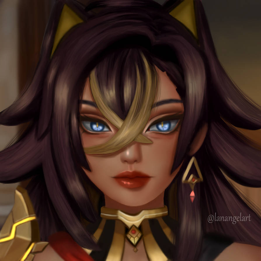 Dehya Genshin Impact Fanart by lanangelart on DeviantArt