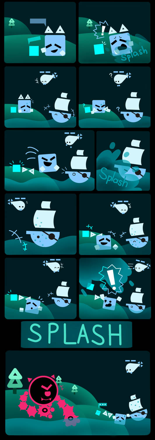 JSAB: SPLASH! by MissArtisticDraws on DeviantArt