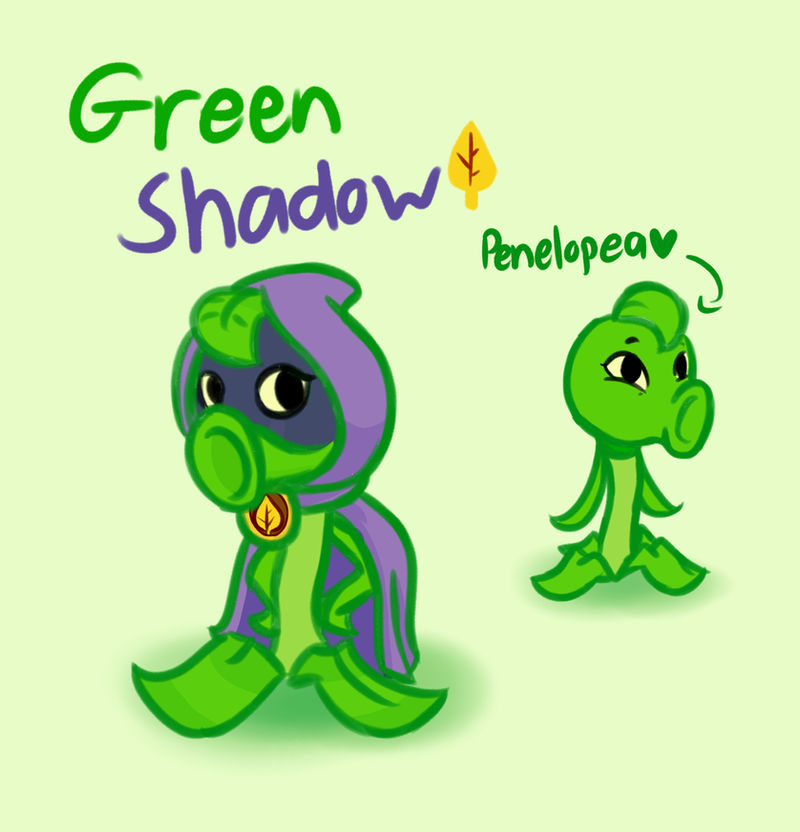 Fan Art] Green Shadow  Plants vs Zombies Heroes by Candytrench on  DeviantArt