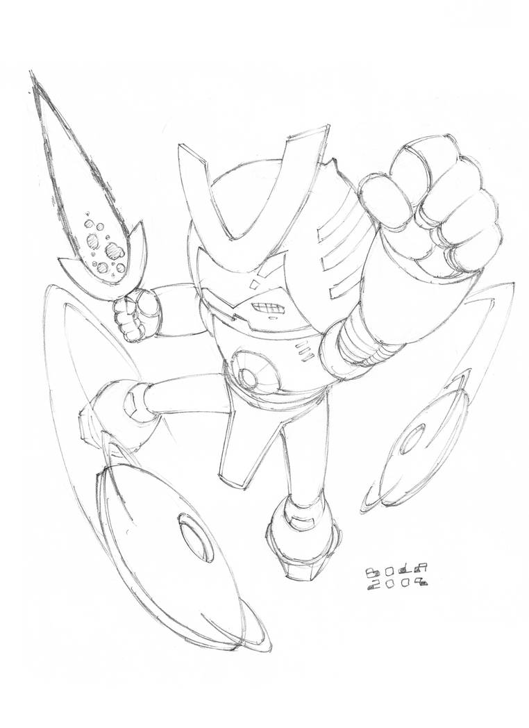 Combatron Front View Combatron Sketch by K-Bol on DeviantArt