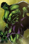 Commission: Incredible Hulk by K-Bol