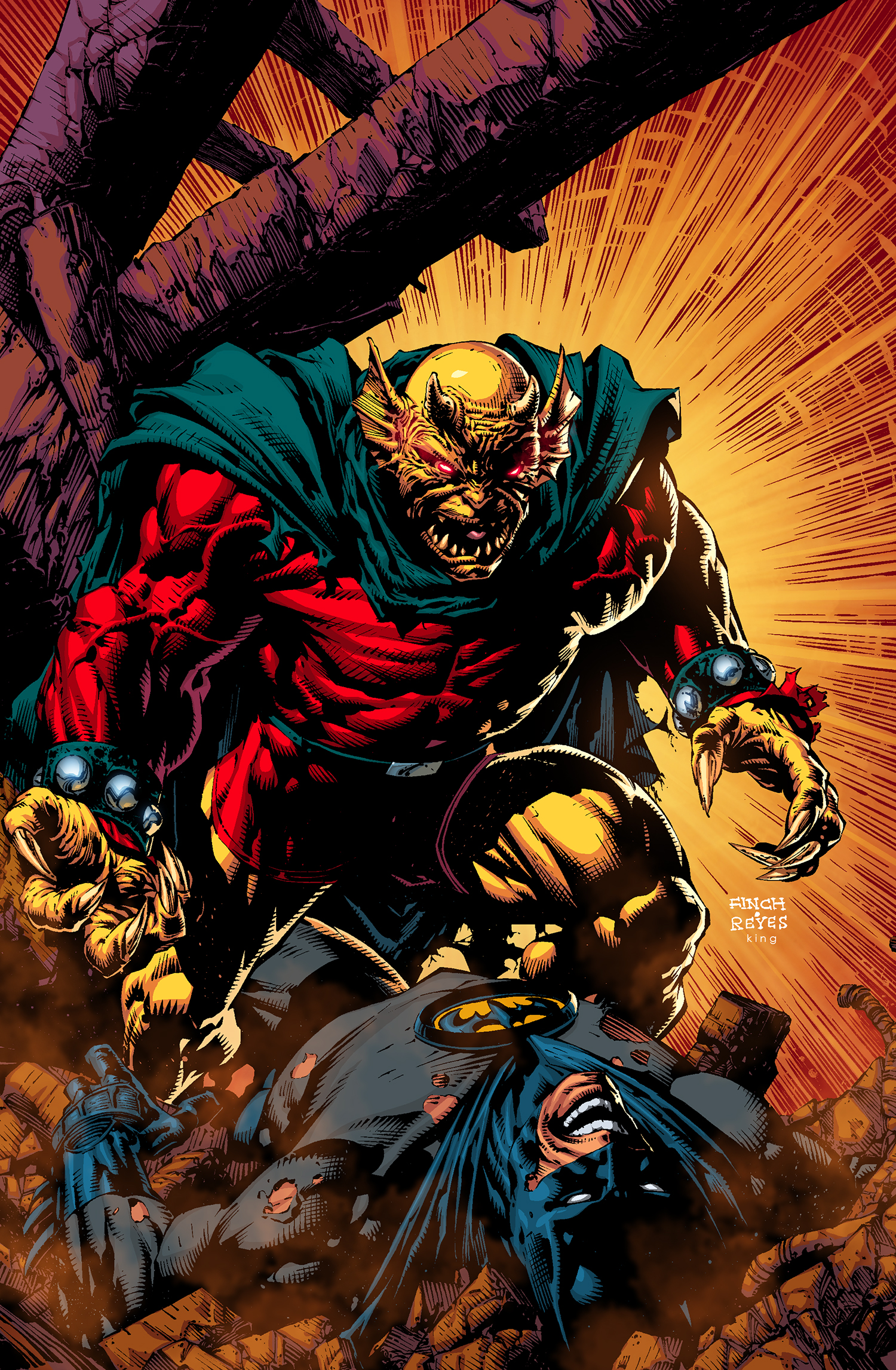 PRACTICE: ETRIGAN VS BATMAN