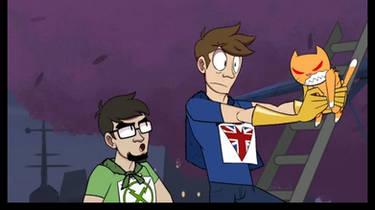 X-Ray and Vav Joe the Cat