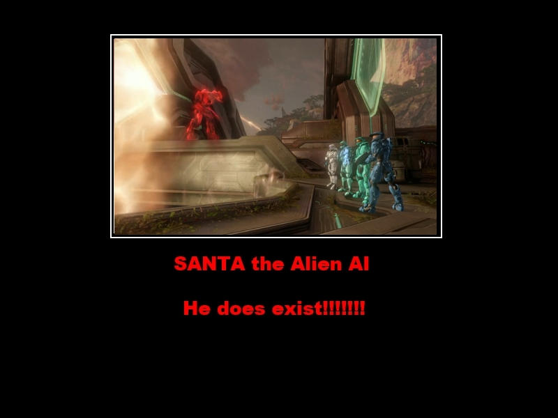 RvB Santa Motivational Poster by Dustiniz117 on DeviantArt