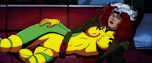 X-men Rogue on Couch