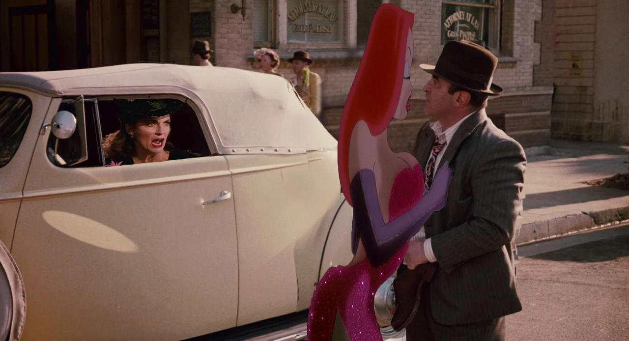 Jessica Rabbit and Eddie Intimate in Public by Dustiniz117 on DeviantArt