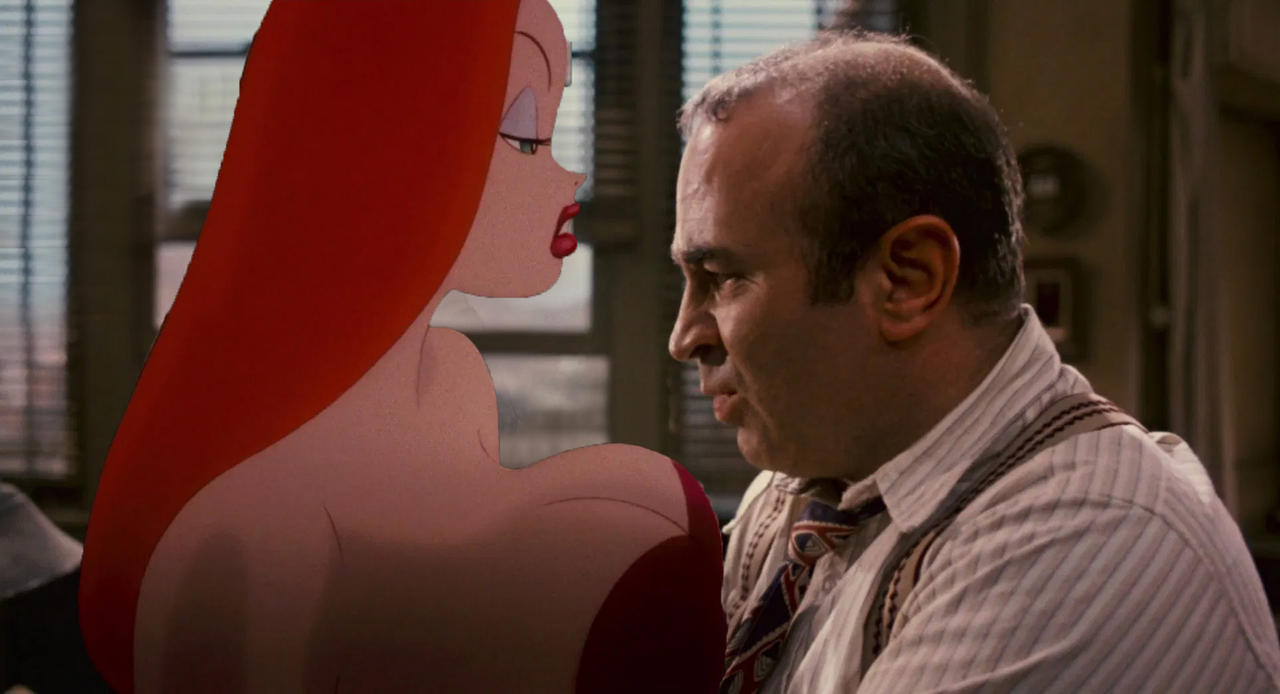 Jessica Rabbit Kisses Jessica Rabbit and Eddie Seduction by Dustiniz117 on DeviantArt
