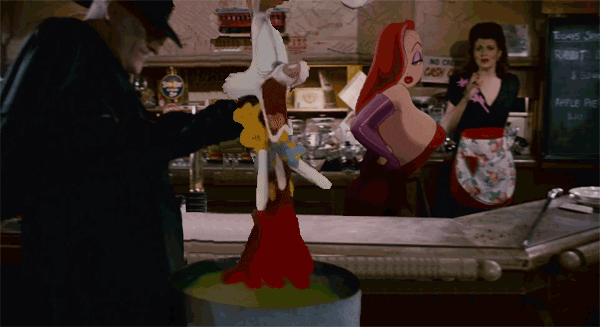 Jessica Rabbit Kisses Jessica Rabbit Who Framed Roger Rabbit Gif