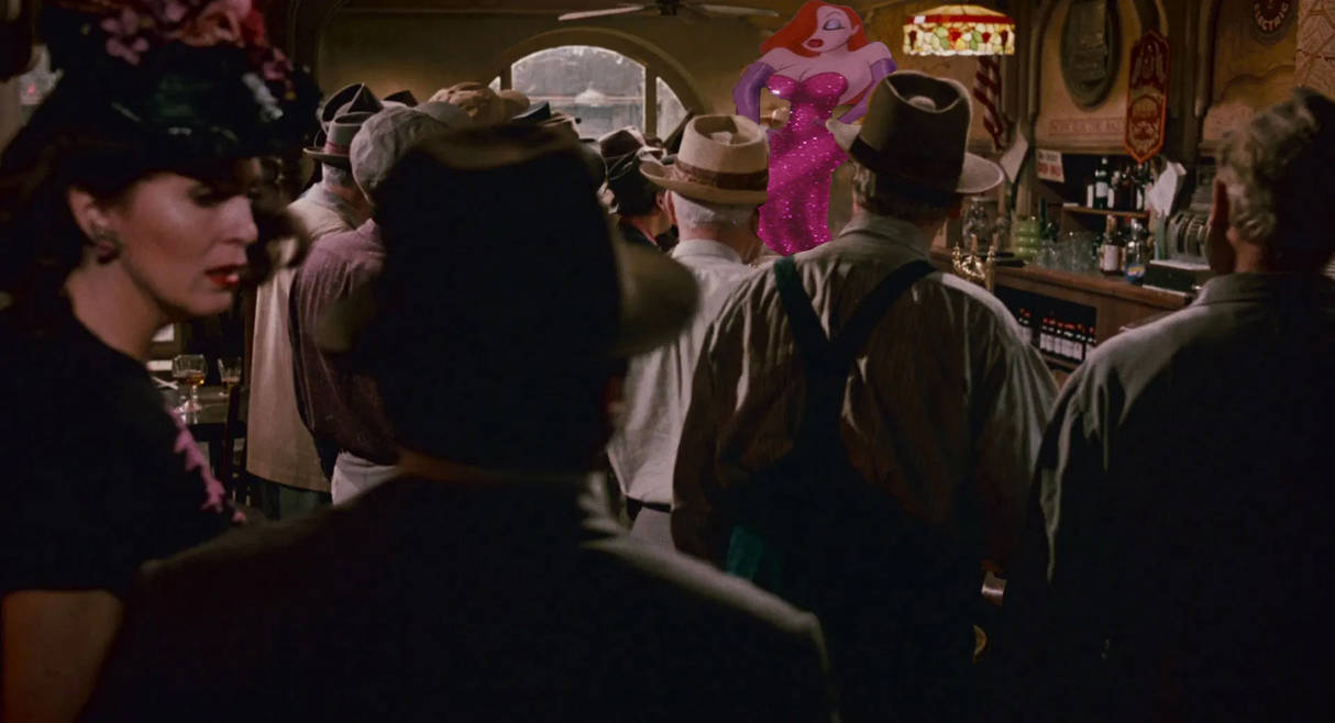 Jessica Rabbit entertains at Terminal Bar 1 by Dustiniz117 on DeviantArt