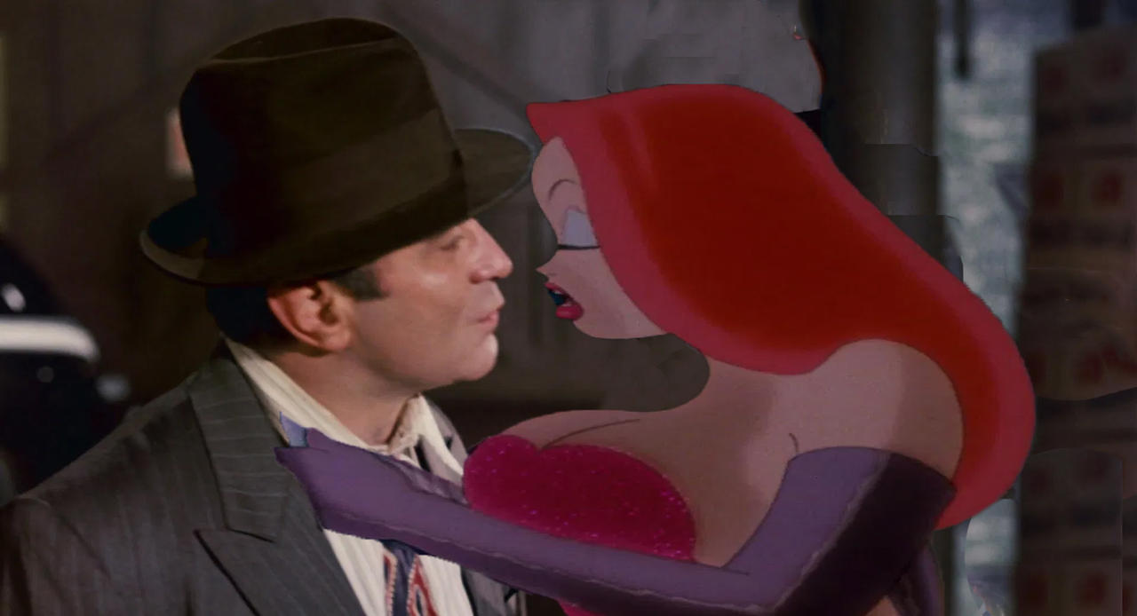 Jessica Rabbit Kisses Jessica Rabbit Kisses Eddie : Who Framed Roger Rabbit (1988)- Jessica ...