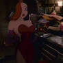 Smarty Weasel Threatens Jessica Rabbit