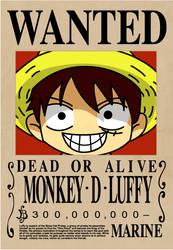 WANTED: Luffy