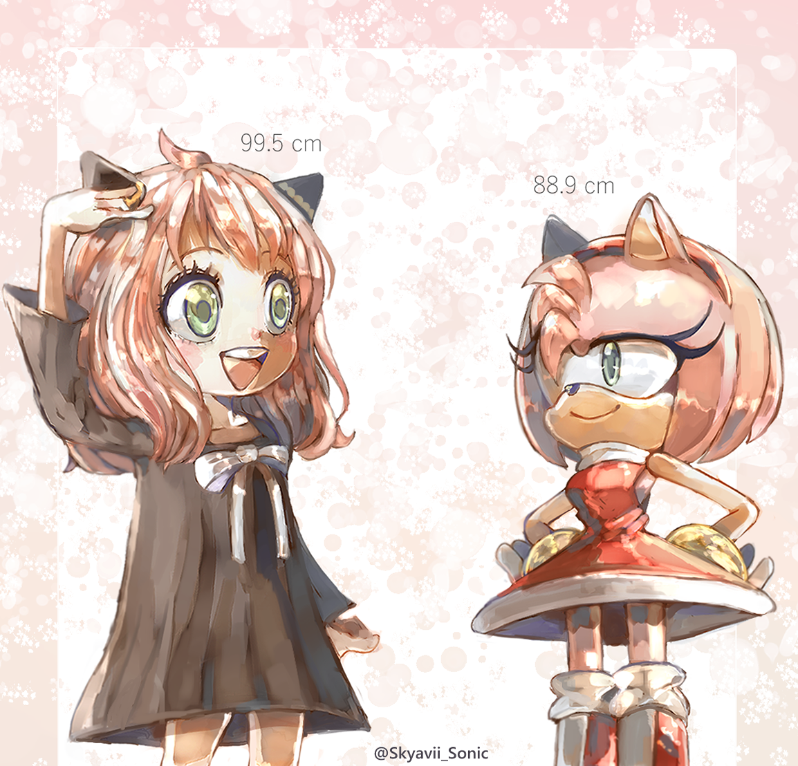 Anya and Amy by Skyavii-Sonic on DeviantArt