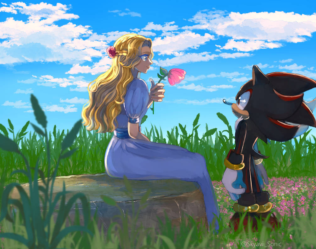 Maria Shadow Shadow and Maria by Skyavii-Sonic on DeviantArt