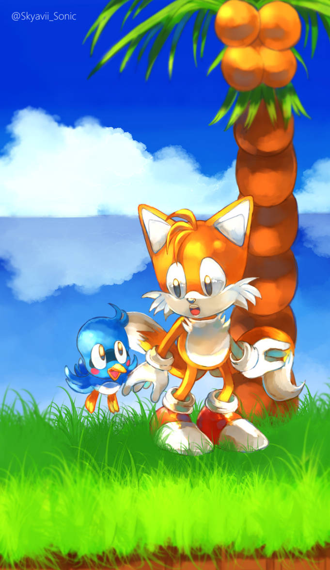 Classic Tails by Skyavii-Sonic on DeviantArt