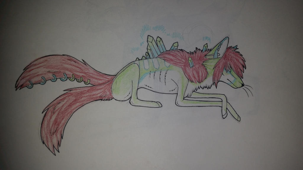 The first drawing of Rowen. by lizzardblackrose on DeviantArt