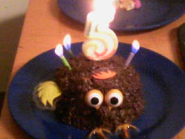 Bird Birthday Cake