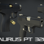 Taurus PT 320 (Material Render) 1080p HD