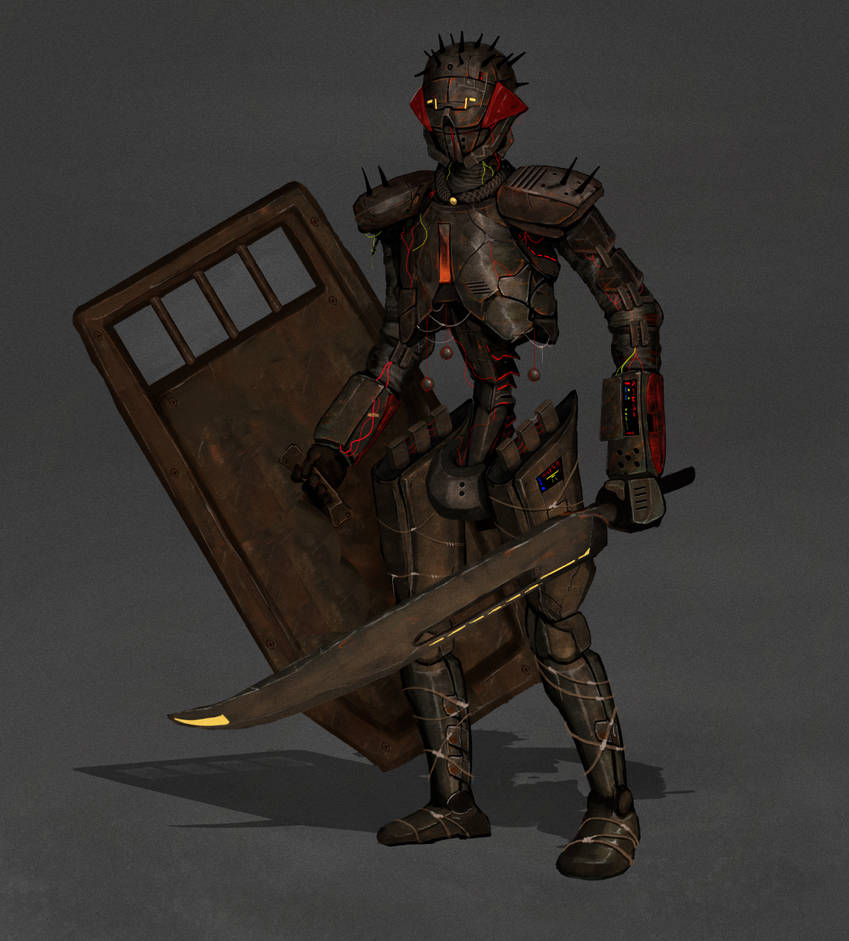 Guard-Bot by Werupz on DeviantArt