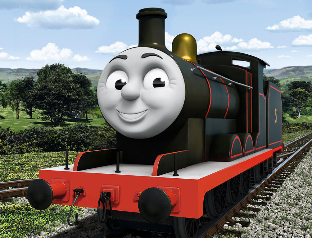 Thomas and friends james the black engine by herbie2345 on DeviantArt