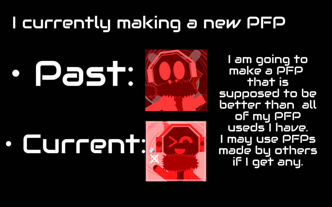 Reactive Ms Pfp Currently deciding to make a new PFP by LunarCorrupt on DeviantArt