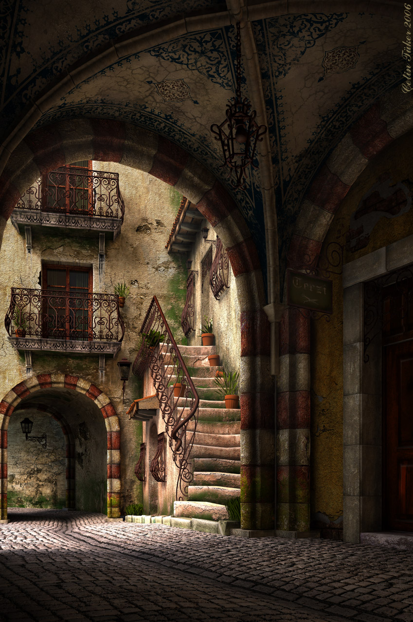 Vaulted Street by cetintuker