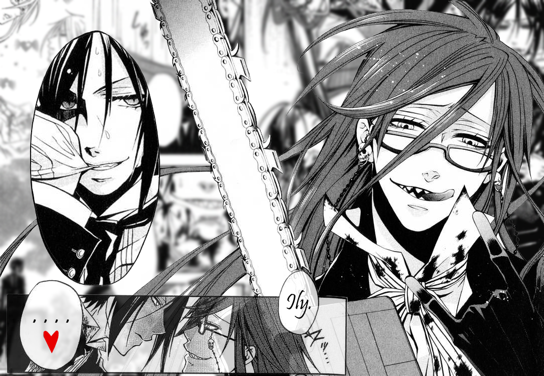 Grell x Sebas-chan Wallpaper 3