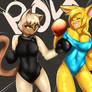 Yang vs Becka - Pow! Right in the boobs
