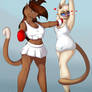 Deborah and Yin - Heavy Bag Girl