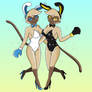 Yin and Yang - Bunny cat boxers