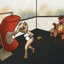 Yin and Kyle - His girlfriend awesome punches